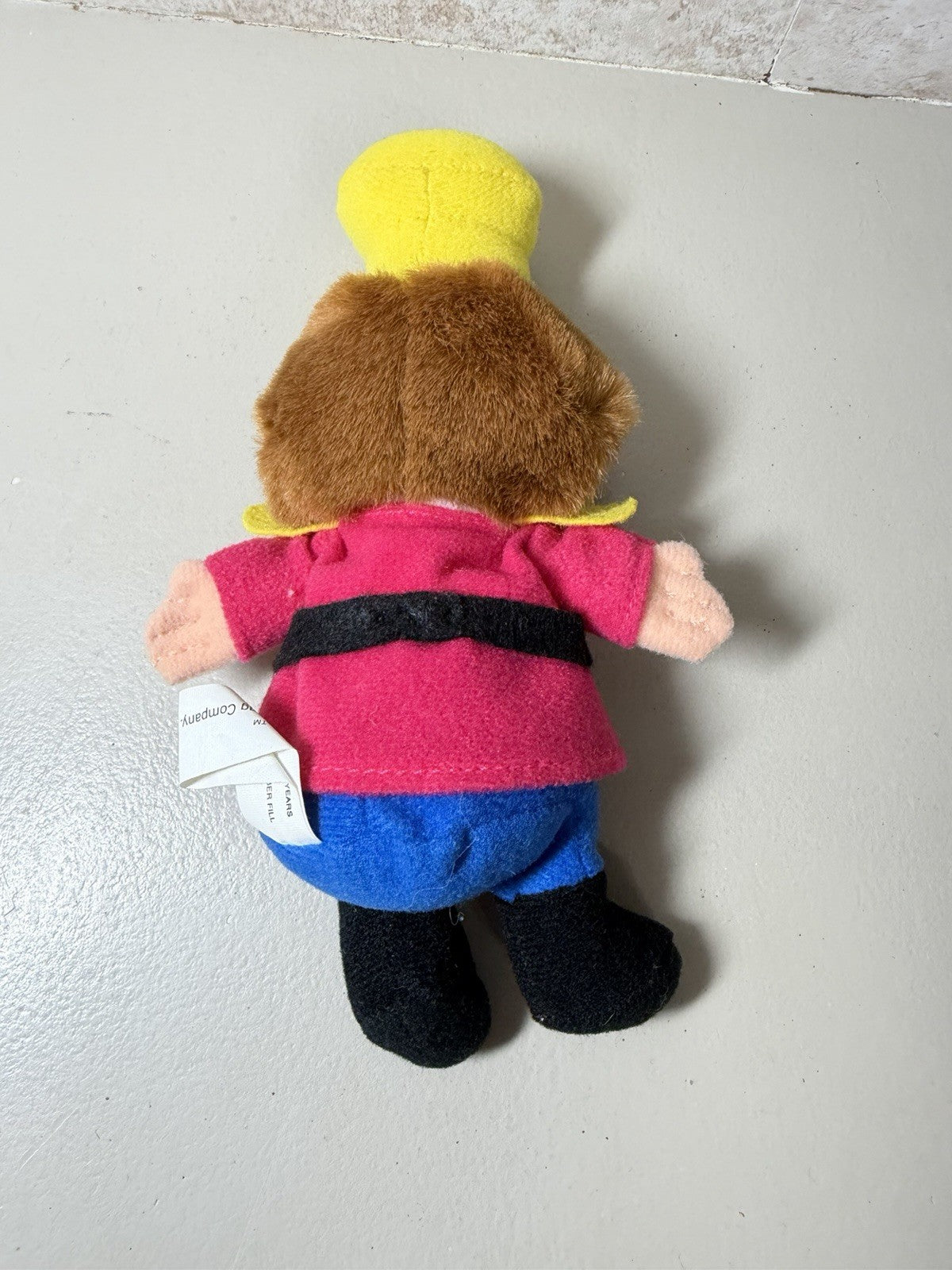Vintage 1997 Snap and Pop Rice Krispies Cereal Mascot Plush Set of 2 Toys