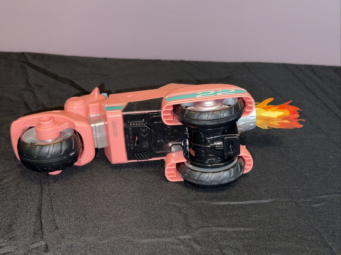 Paw Patrol Liberty Pink Motorcycle Vehicle Toy Incomplete No Figure
