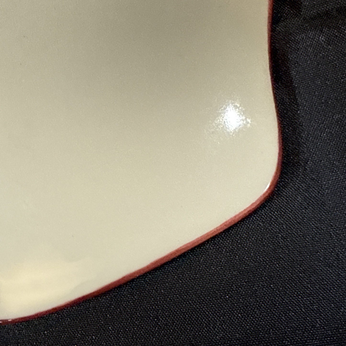 Hartstone Pottery Lot 13” Pasta Serving Bowl And Side Plate Apple Design