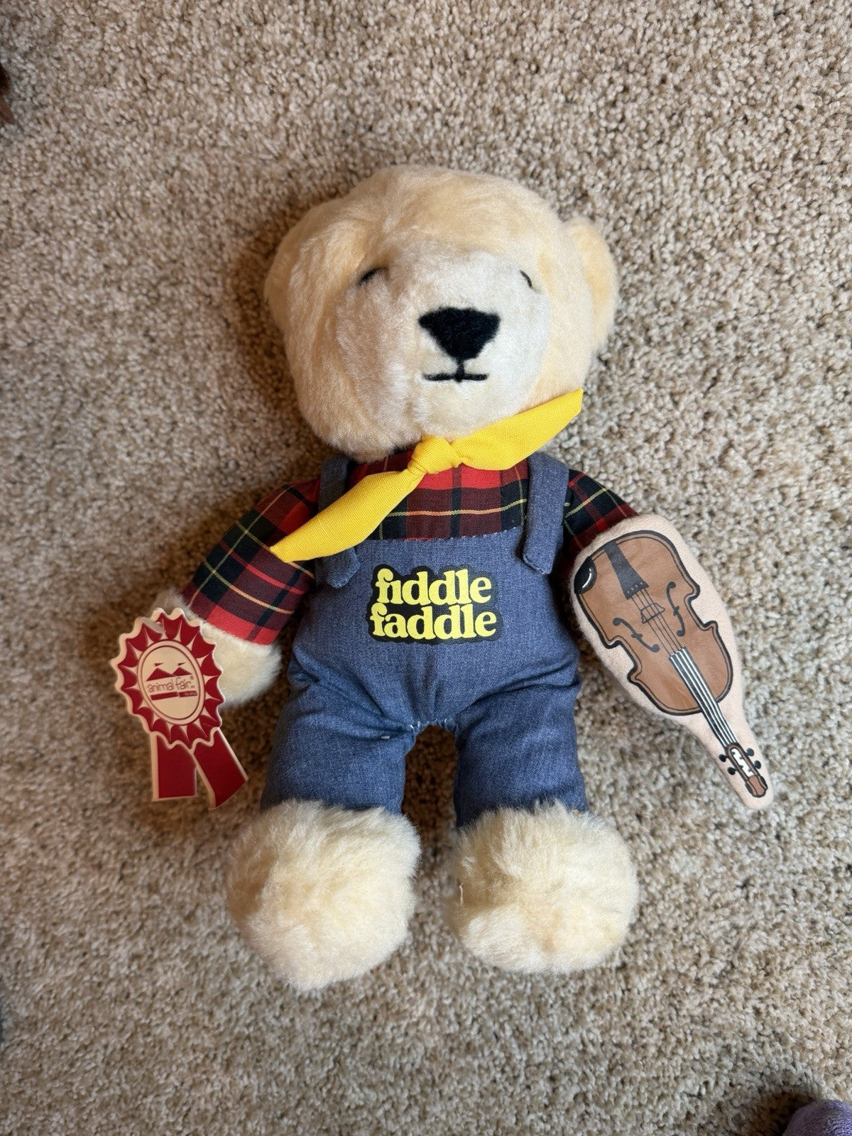 Vintage Plush Bears Masha and the Bear Russ Fiddle Faddle Debonair Brawny Smokey