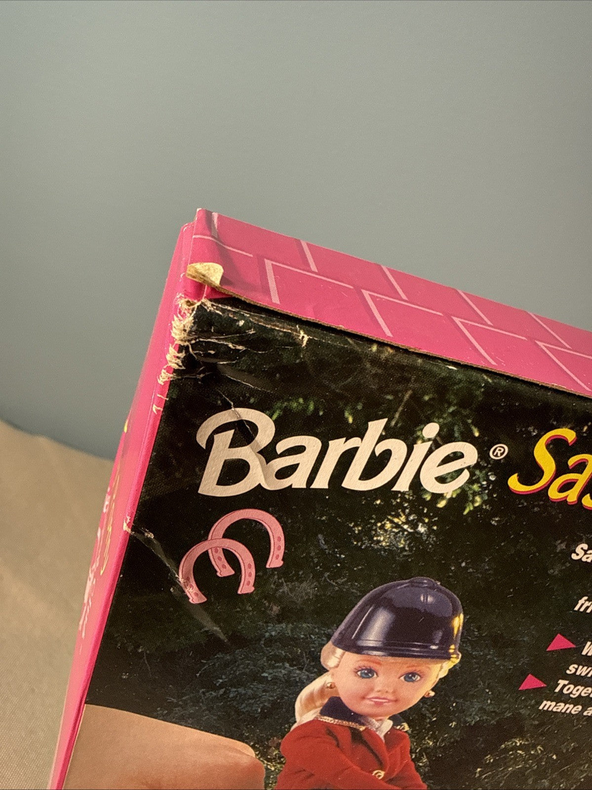Vintage 1997 Barbie Walking Pony Sassy Pony Tail Swishes Mattel NIB
