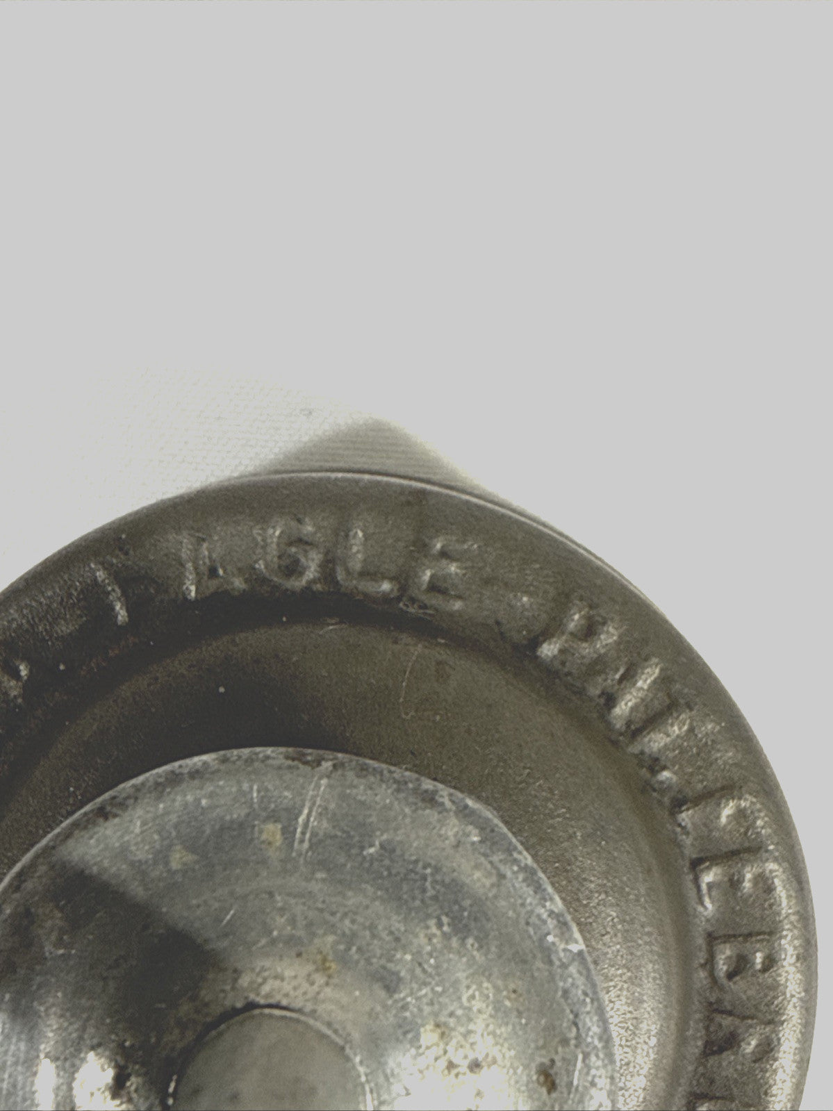 Eagle Thumb Oil Can Made in USA February 27 1923, Gas and Oil collectible