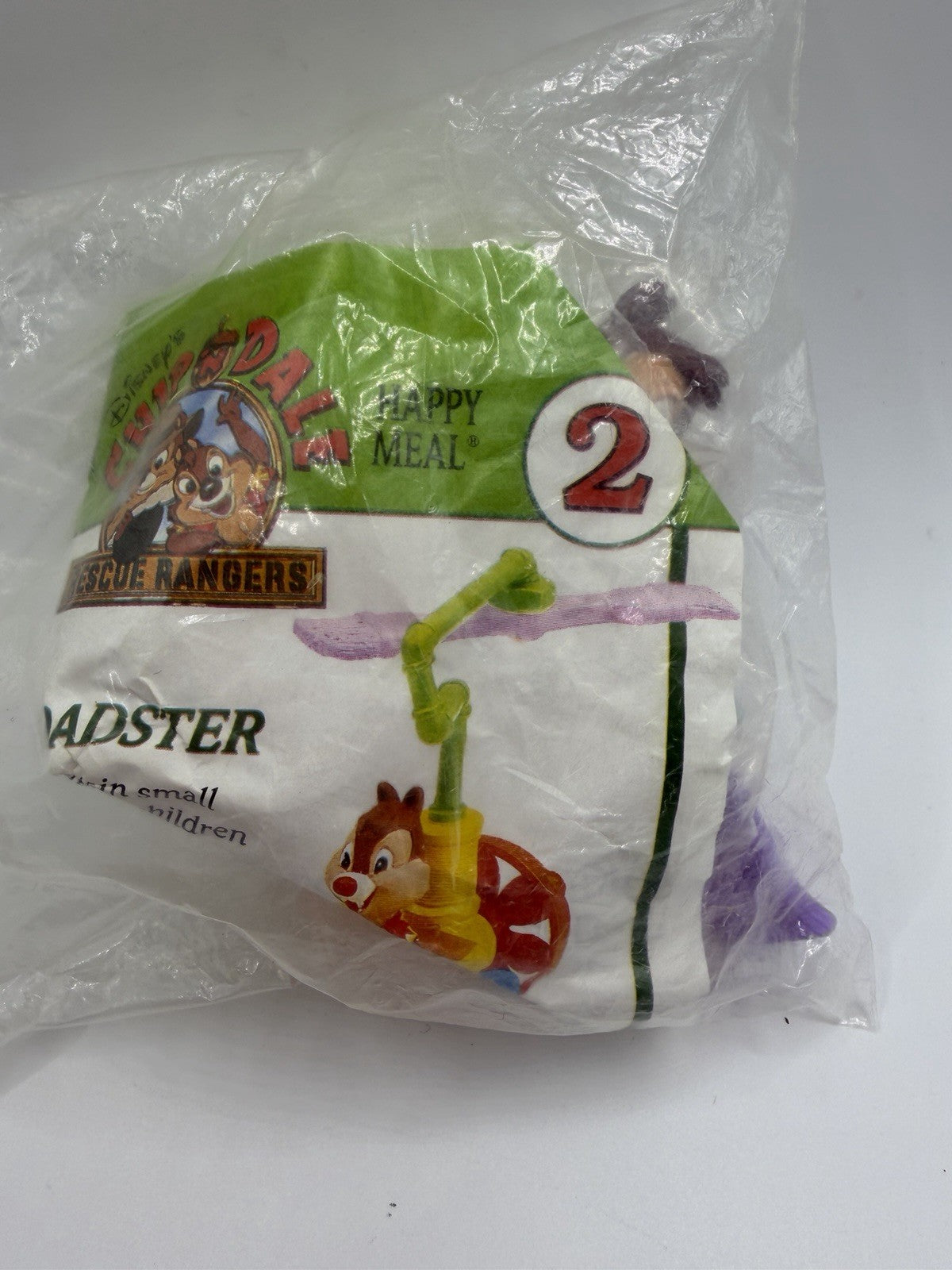 Vintage Disney Rescue Rangers McDonalds Happy Meal Toys Figures Lot 9 Chip Dale