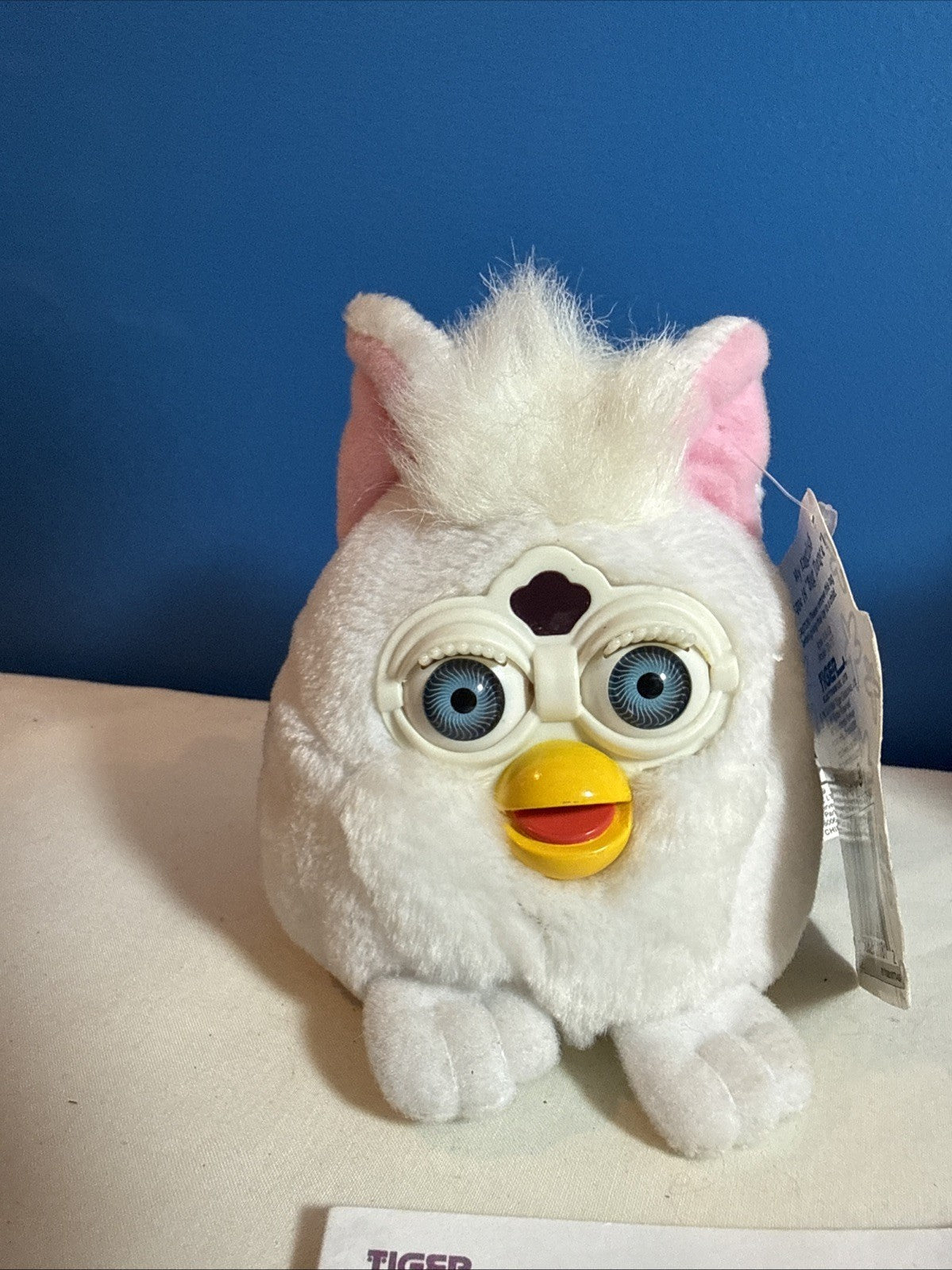 Vintage 1990s Tiger Furby Lot of 5 Peach Clown Snowball Zebra Sleepy Time
