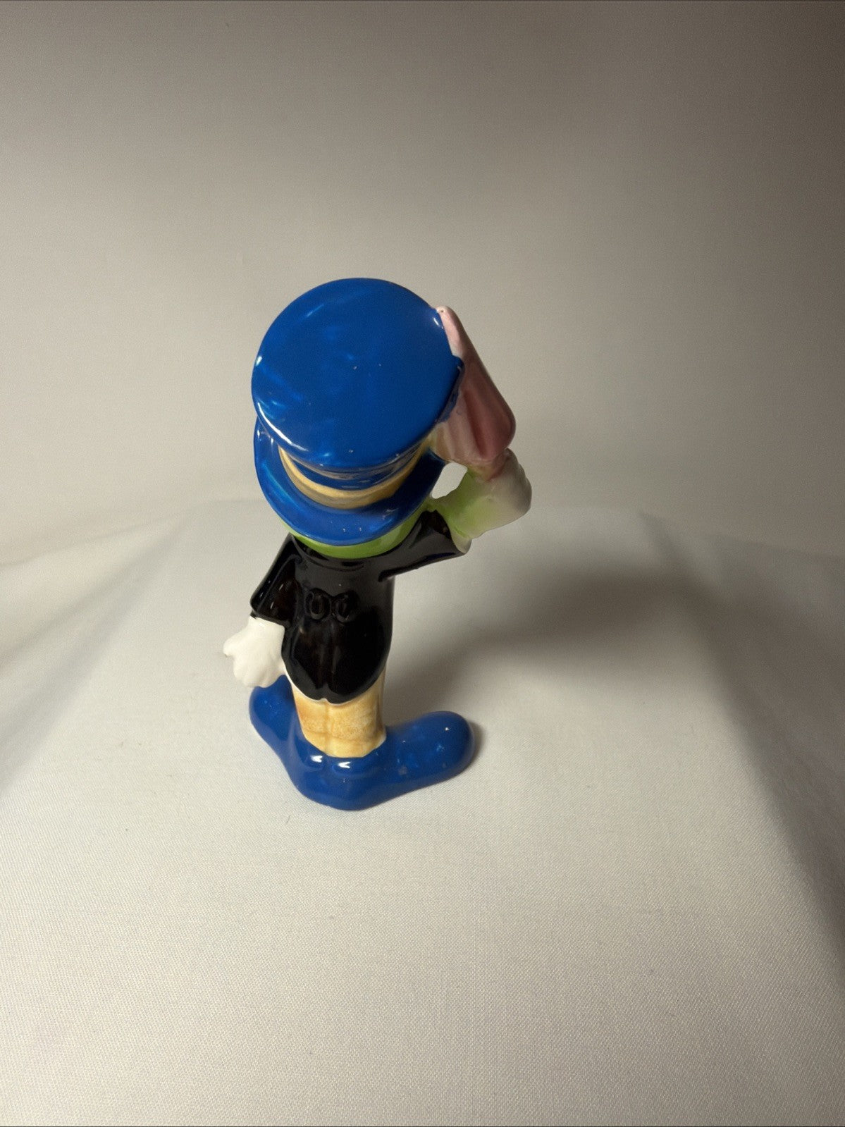 Jiminy Cricket Porcelain Figure Disney Japan Vintage