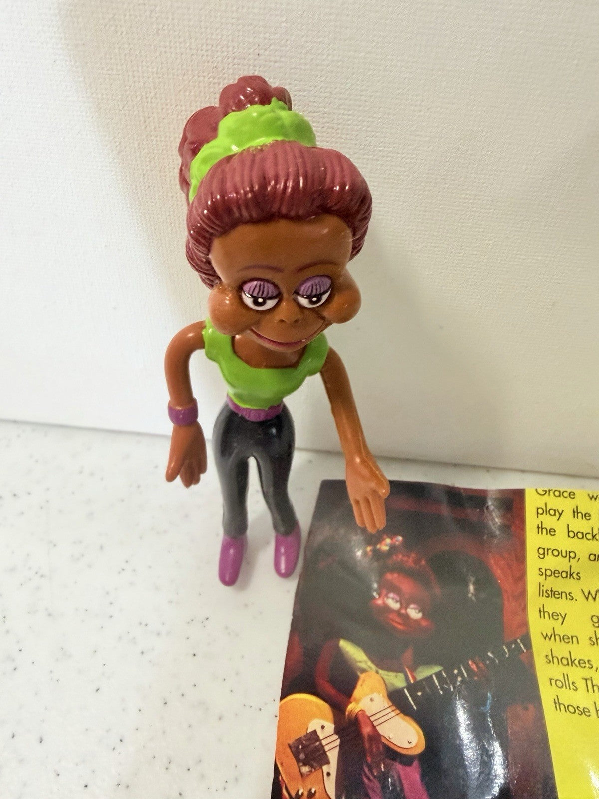 Grace Bend-Ems 1991 Shining Time Station Juke Box Puppet Band Figure Toy
