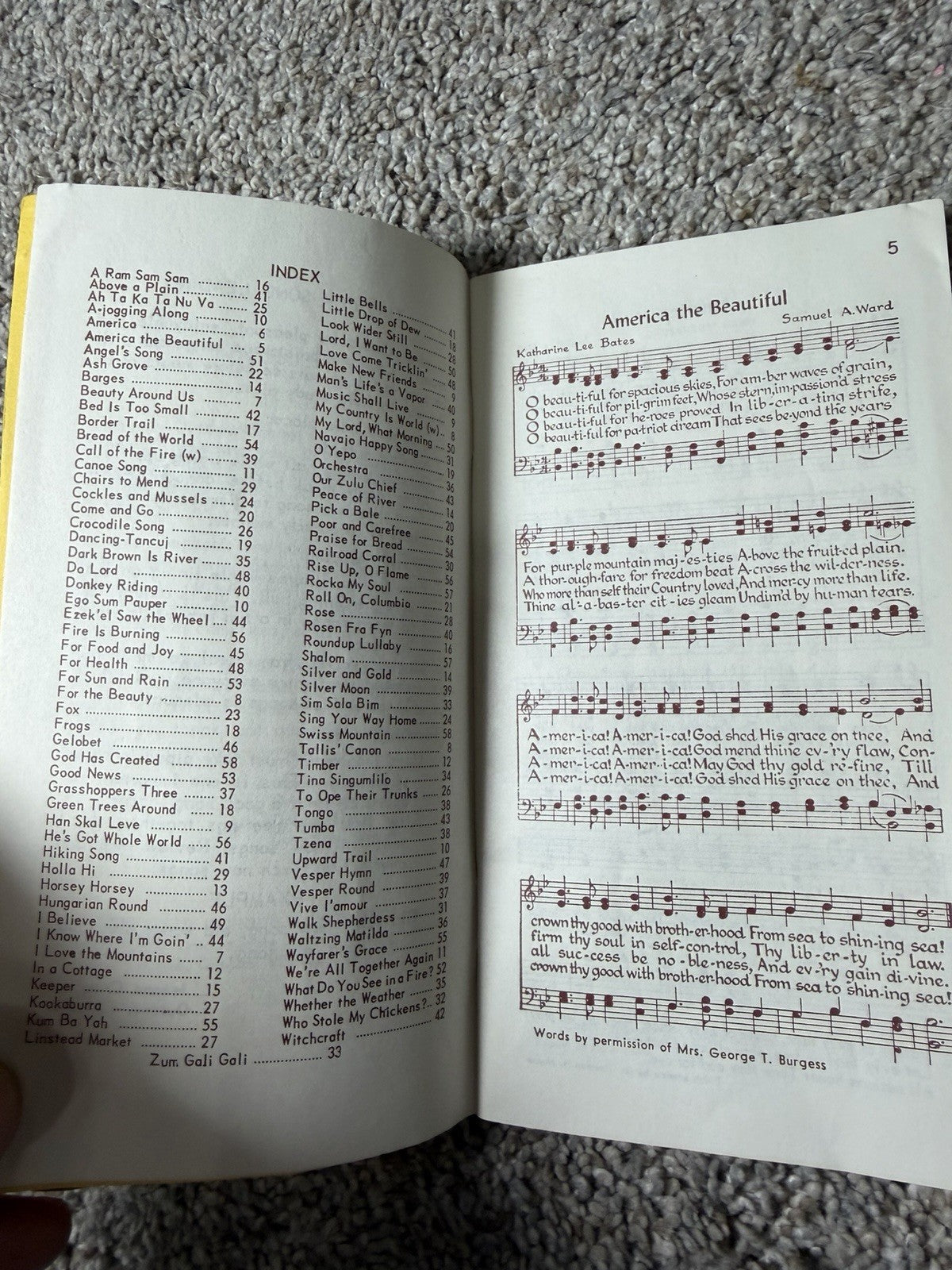 1946 Sing It Again Song Book Outdoor School Songbook Oregon State Vintage
