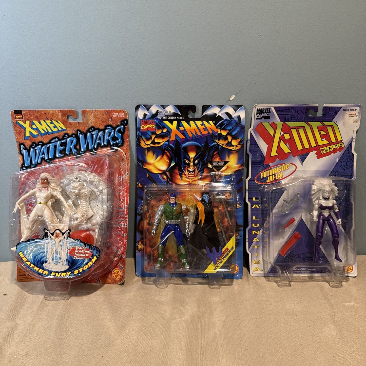 ToyBiz X Men Action Figure Lot 4 Marvel Collectibles Sealed Vintage