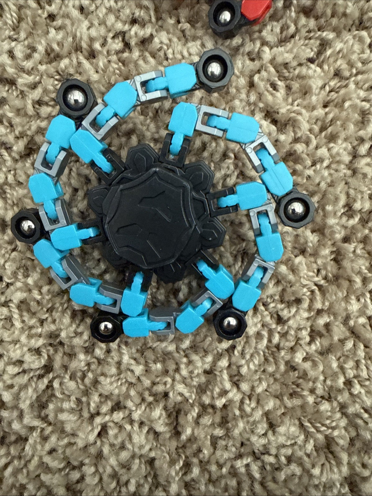 Transformable Fidget Spinner Set 4PC Sensory Stress Relief Desk Toy