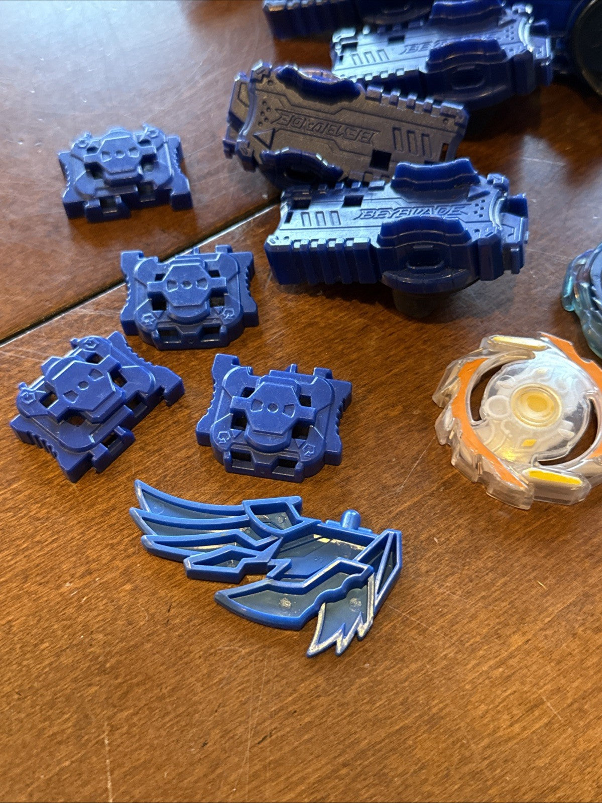 Beyblade Parts Lot Mixed Pieces Launchers Accessories Hasbro Takara