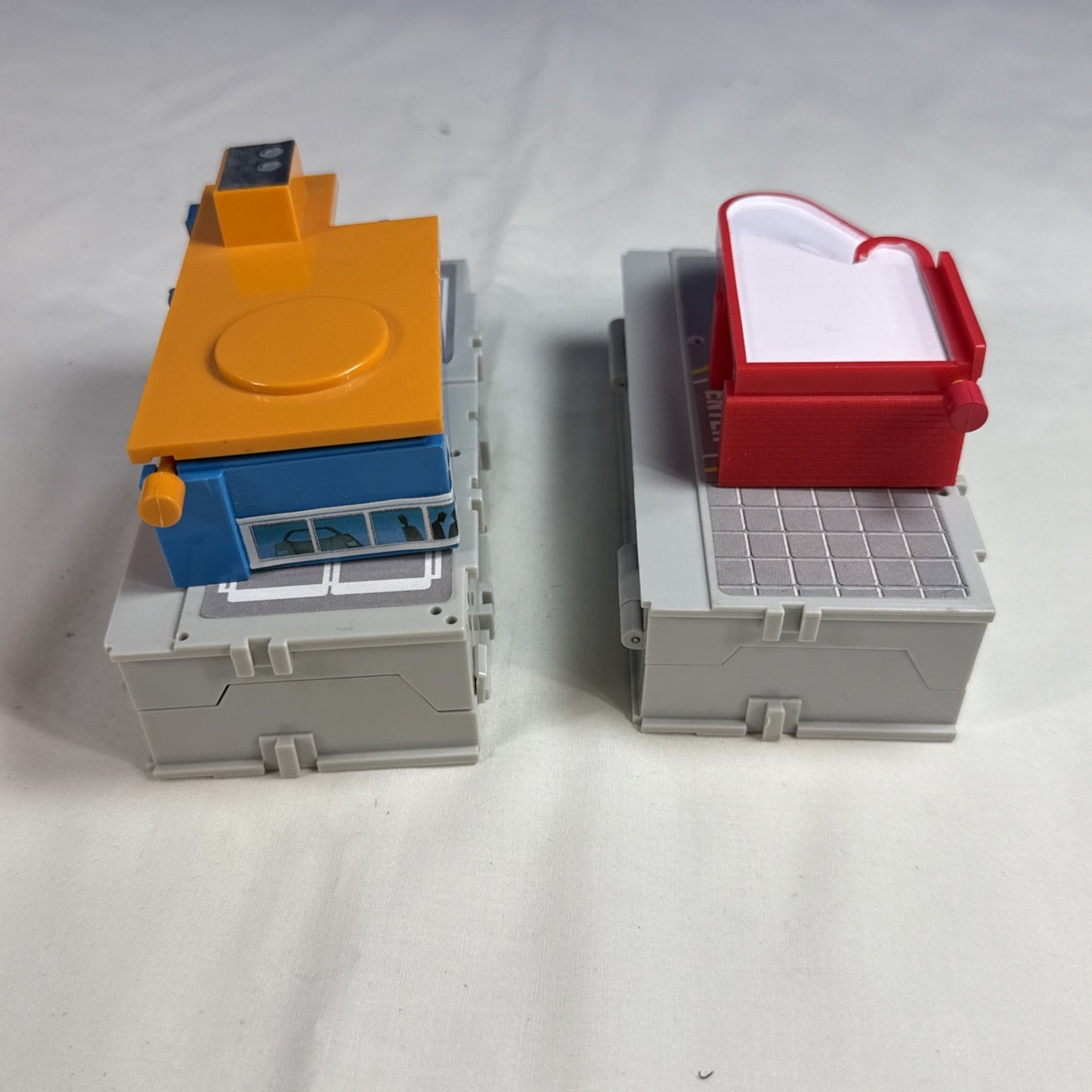 Vintage Micro Machines Travel City Body Shop Repair Shop 7 Cars Instructions Lot