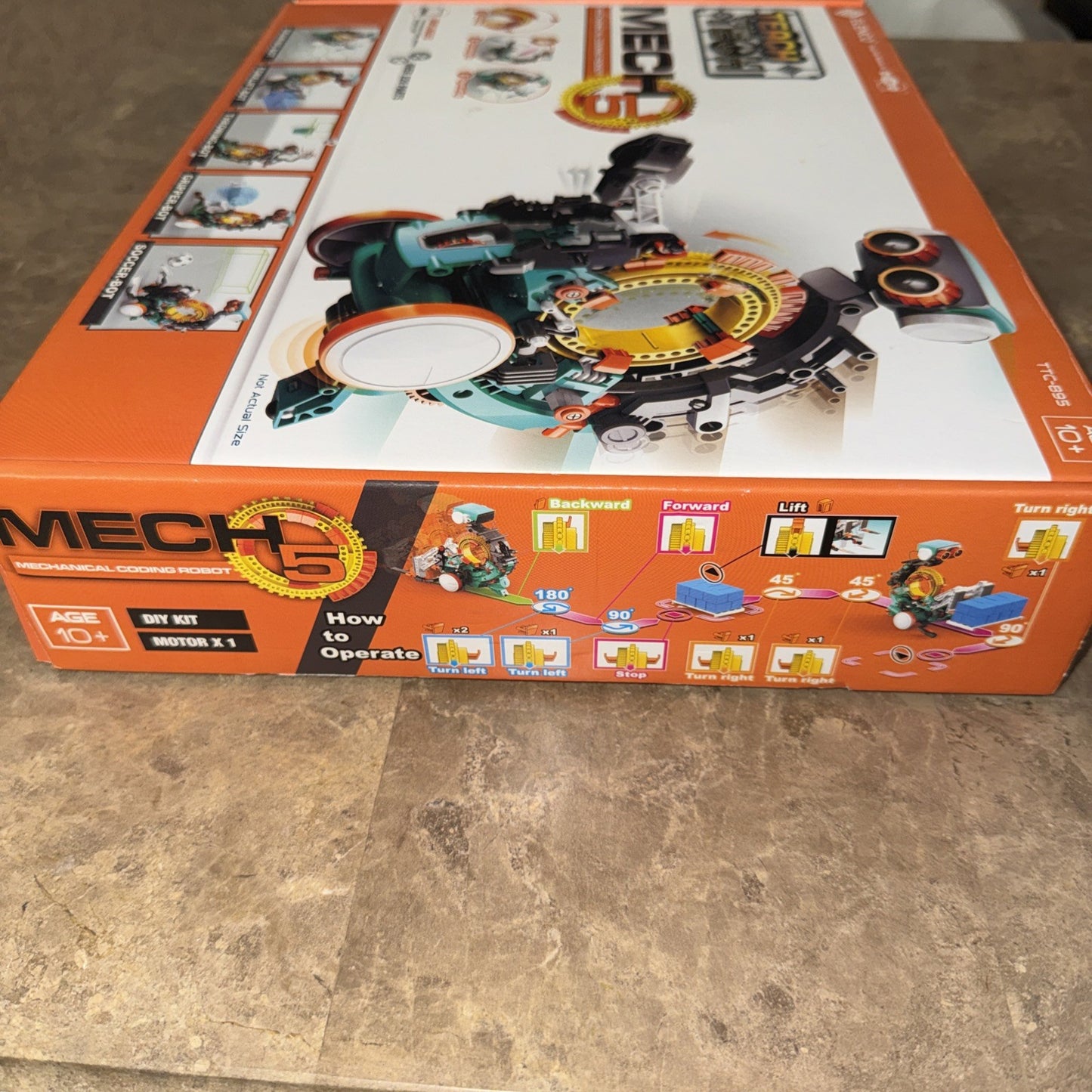Teach Tech TTC895 Mech-5 Mechanical Coding Robot