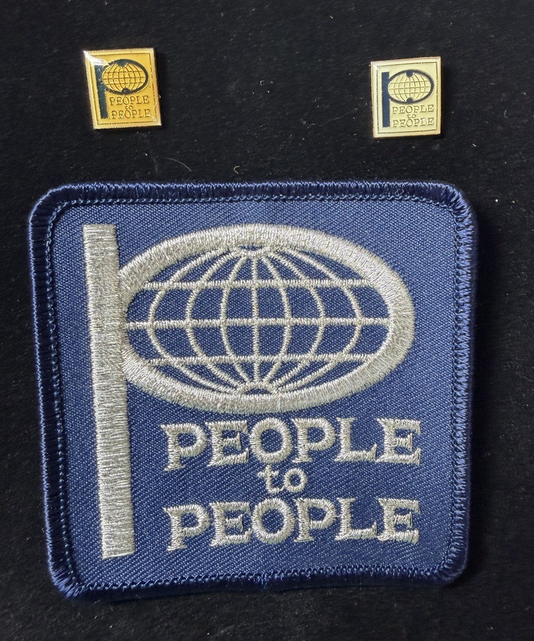 People to People Student Ambassador Patch Enamel Lapel Pins Embroidered Travel