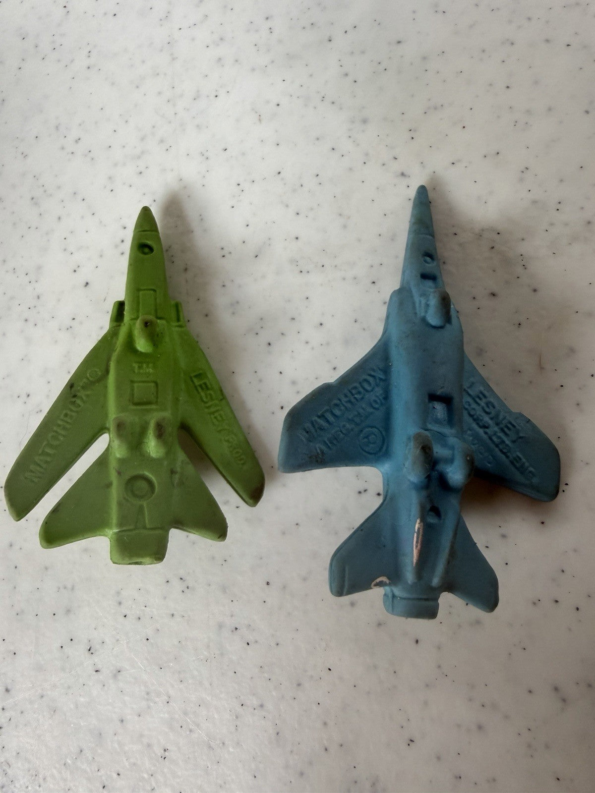 Vintage 1970s-90s Novelty Eraser Lot: W.C. Fritos, Monkeys, Jets & More