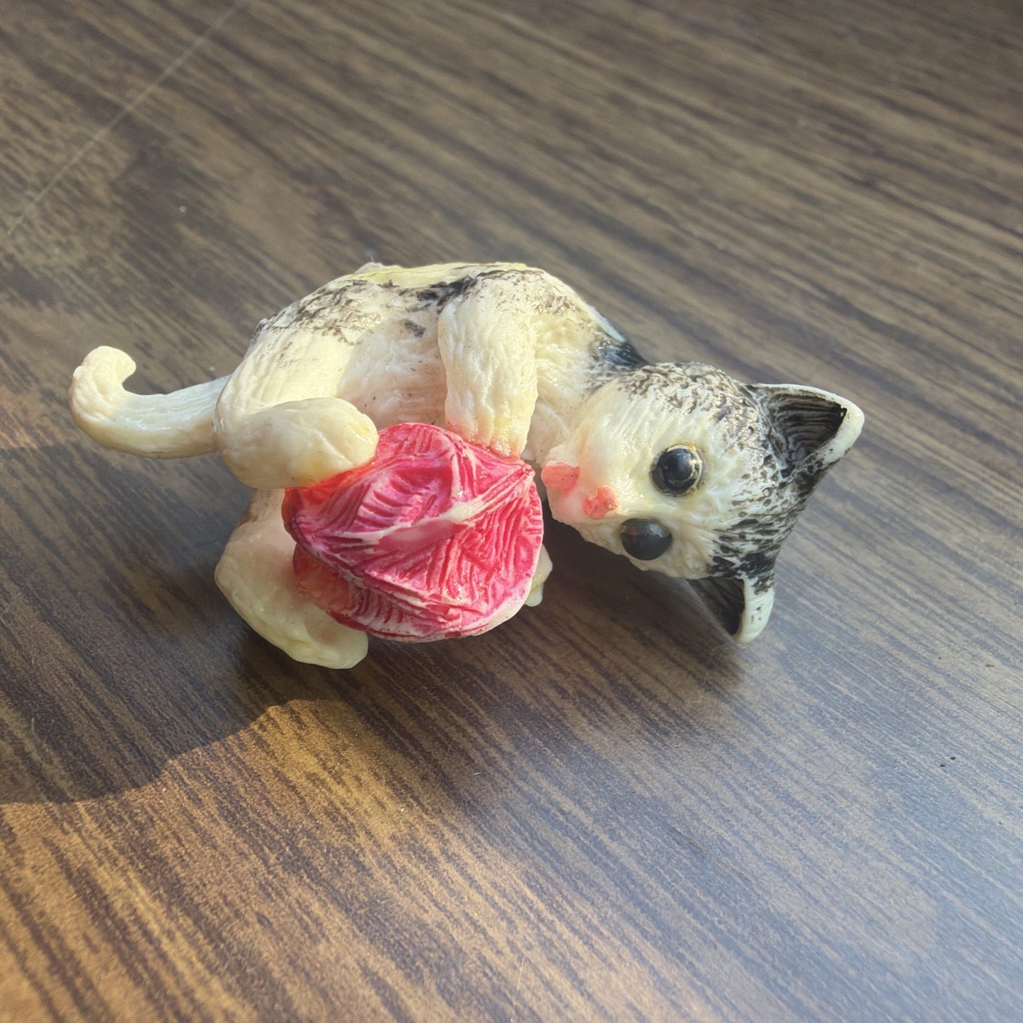 Miniature Cat Figurines Mixed Lot Tiny Ceramic Resin Cats