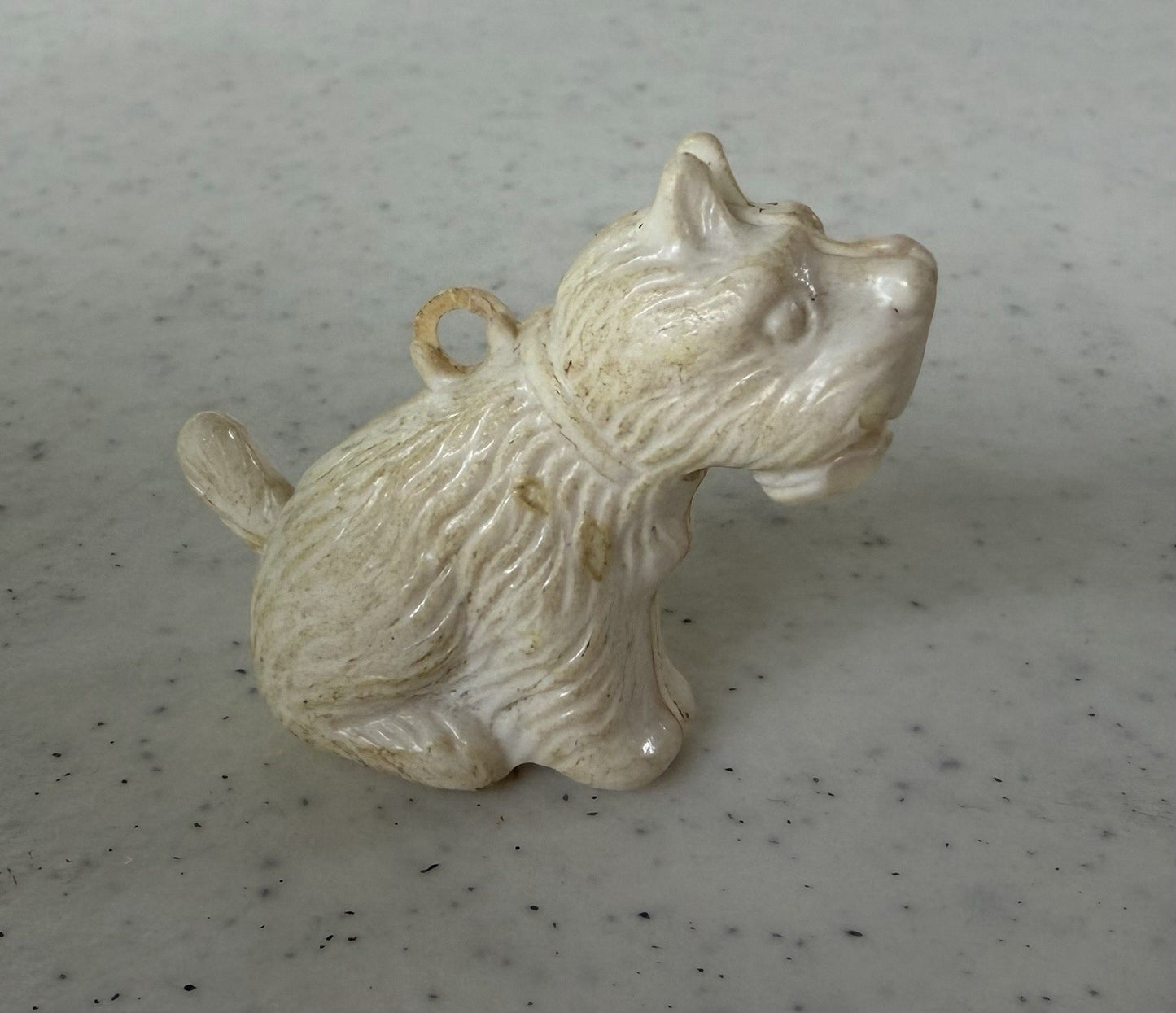 Vintage Plastic Dog Figure Lot Oral-B Dachshund Jak Pak Come to the Fair