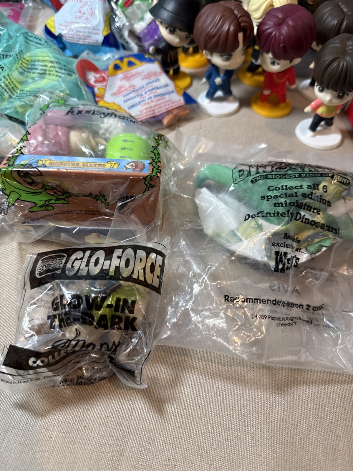 Vintage McDonalds Toys Figures Happy Meal Mixed Sealed Loose Lot of 71