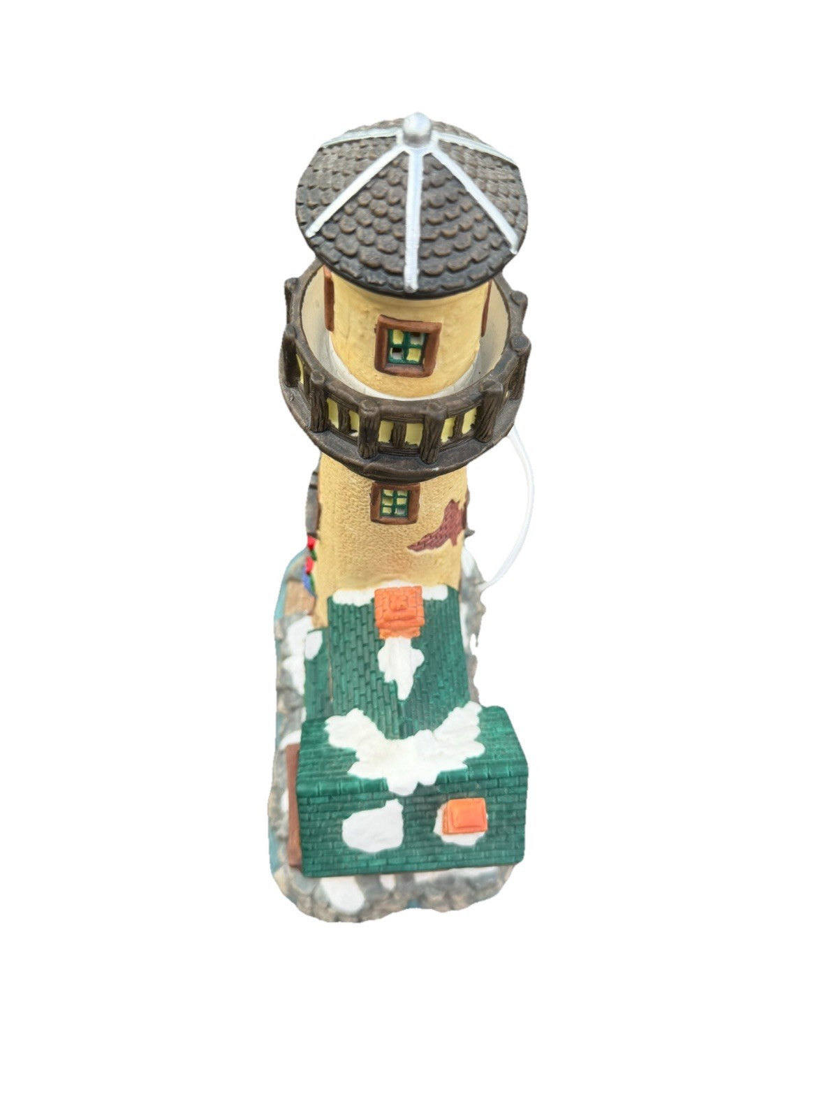 Dickens Collectables Victorian Lighthouse 1998 Lighted Christmas Village