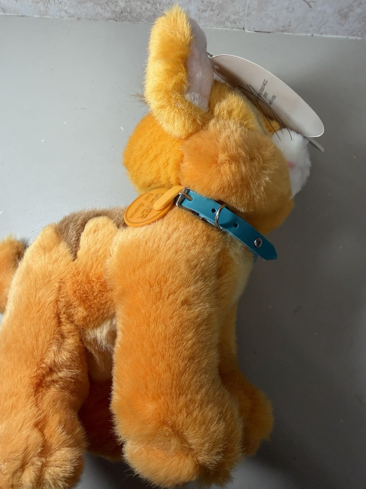 Vintage 1988 Disney Oliver Company Plush Dog Stuffed Animal Original Tag 11"