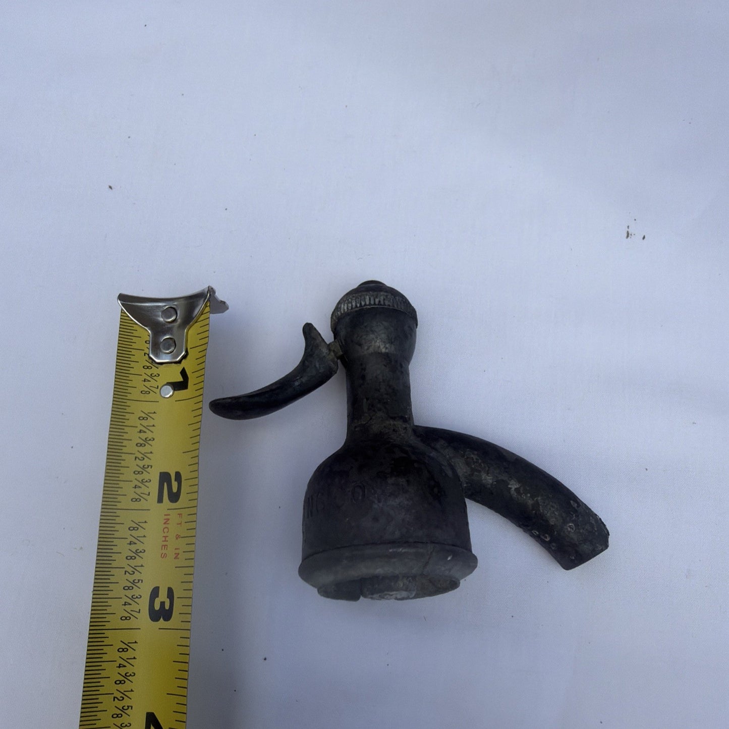 Vintage Primitive Farmhouse Tool Lot Jones Bros Stoneware Fluting Bell Scoop Iro