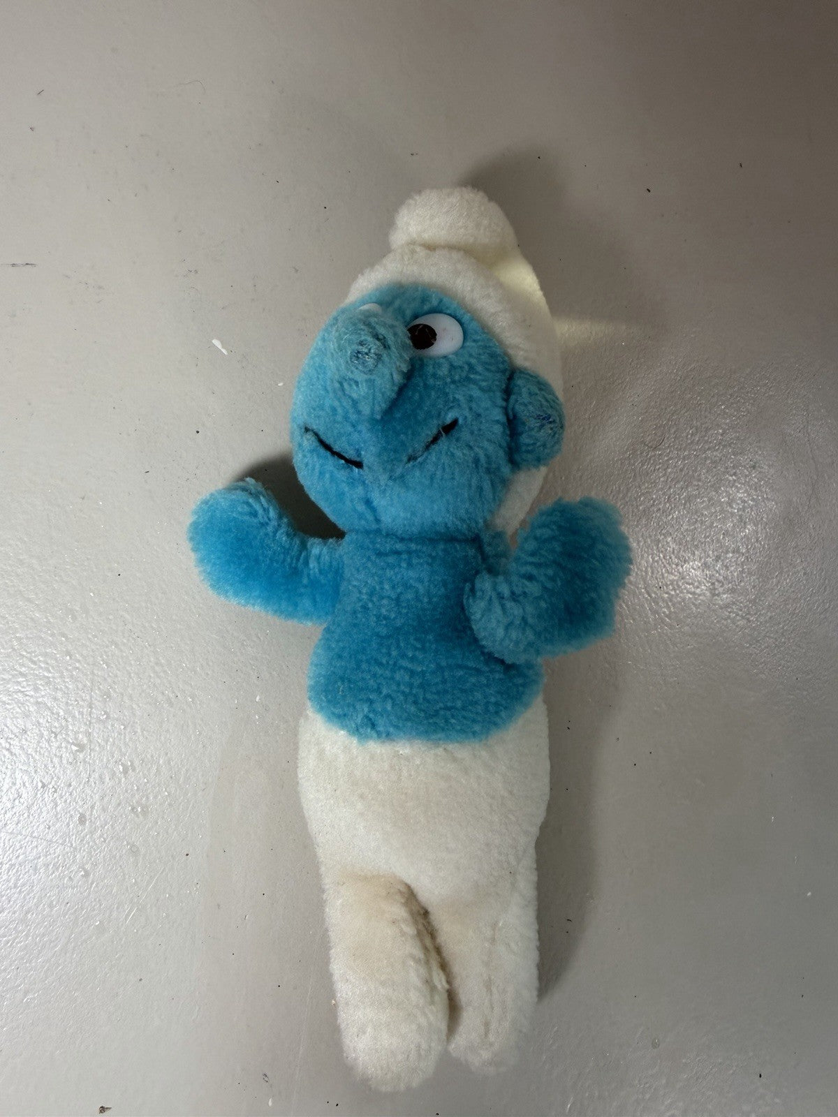 Vintage Smurfs Plush Toys Wallace Berrie 1981 Smurfette Papa Smurf Lot of 6