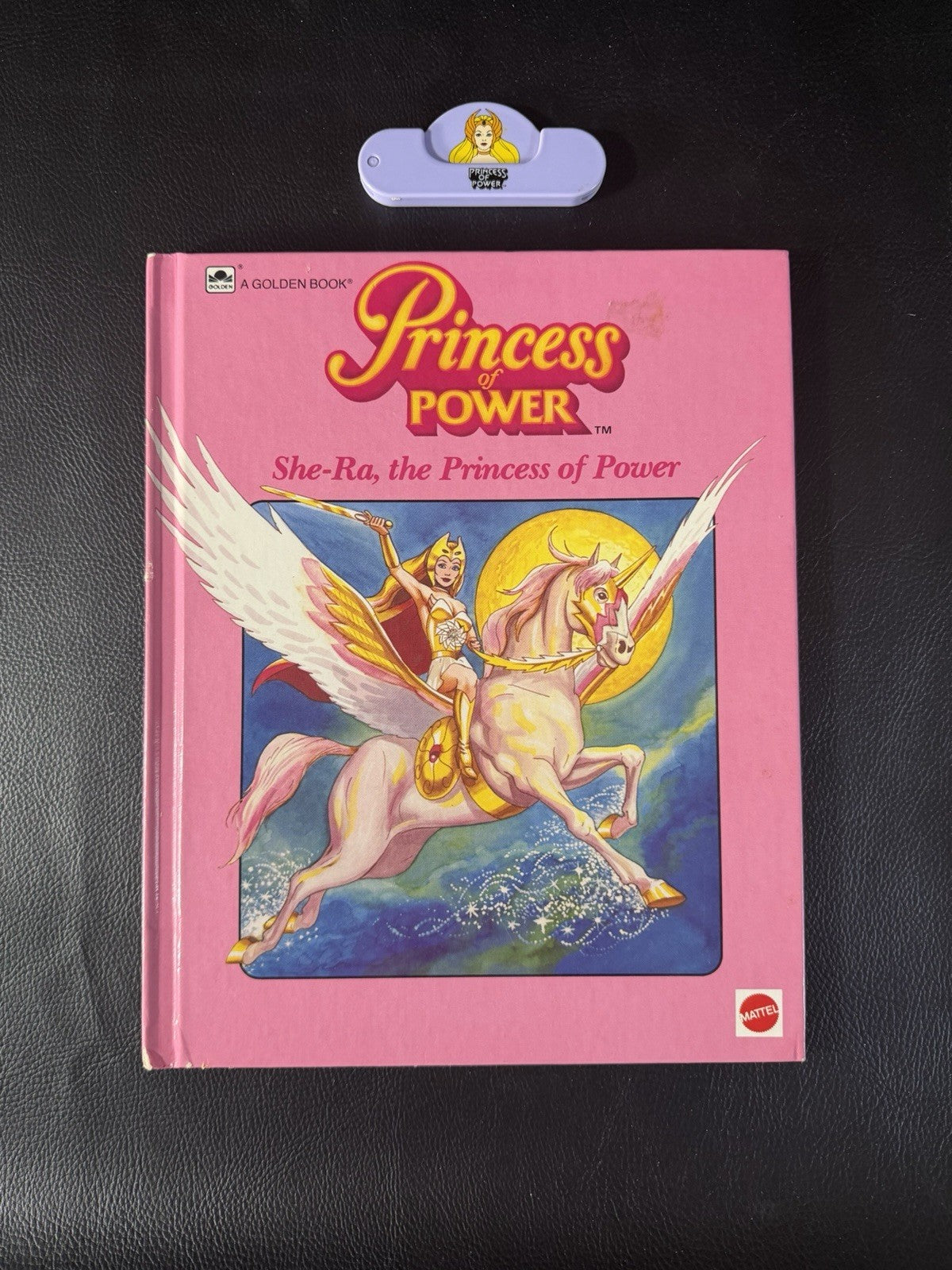 Vintage 1985 She Ra Princess Power Golden Hardcover Book 1984 Mattel Comb Rare
