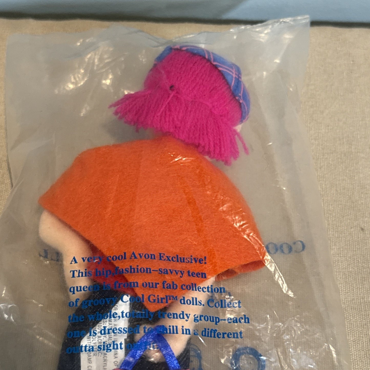 2001 Avon Cool Girls Fashion Doll Cloth Outfit Star Caucasian Vintage 10"