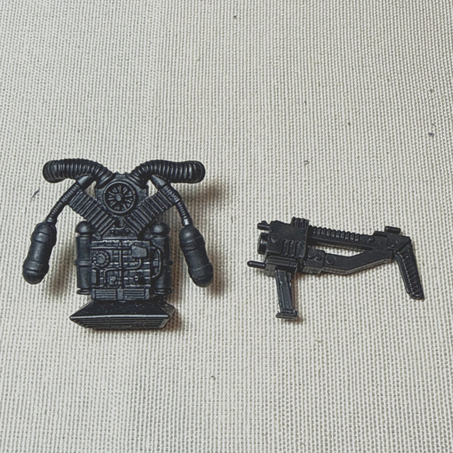 Vintage 1988 GI Joe Cobra Toxo Viper Backpack Rifle Gear Hasbro ARAH Accessories
