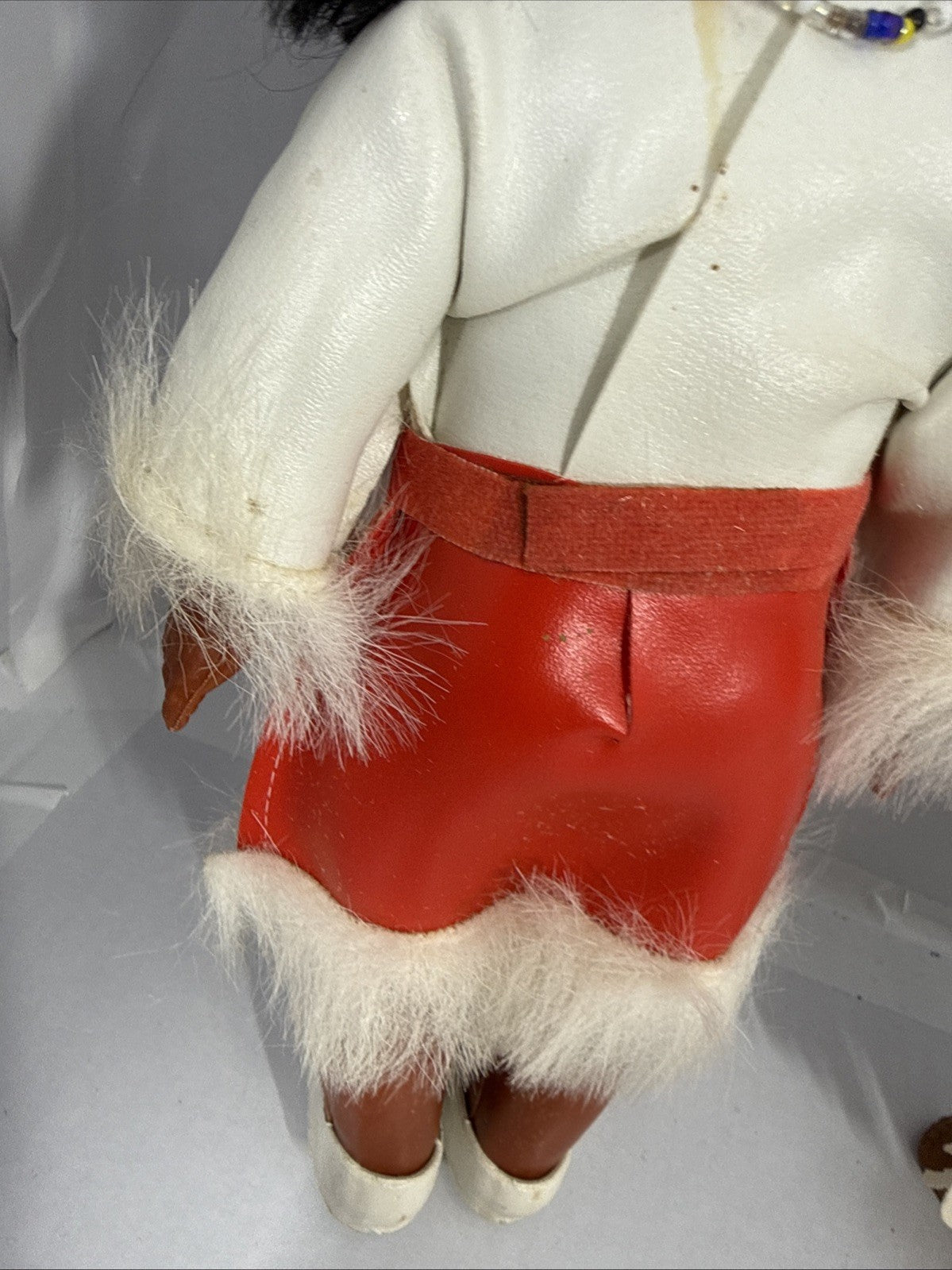 Vintage Native American Dolls Hong Kong Posable Figures 10" 12" Lot 2