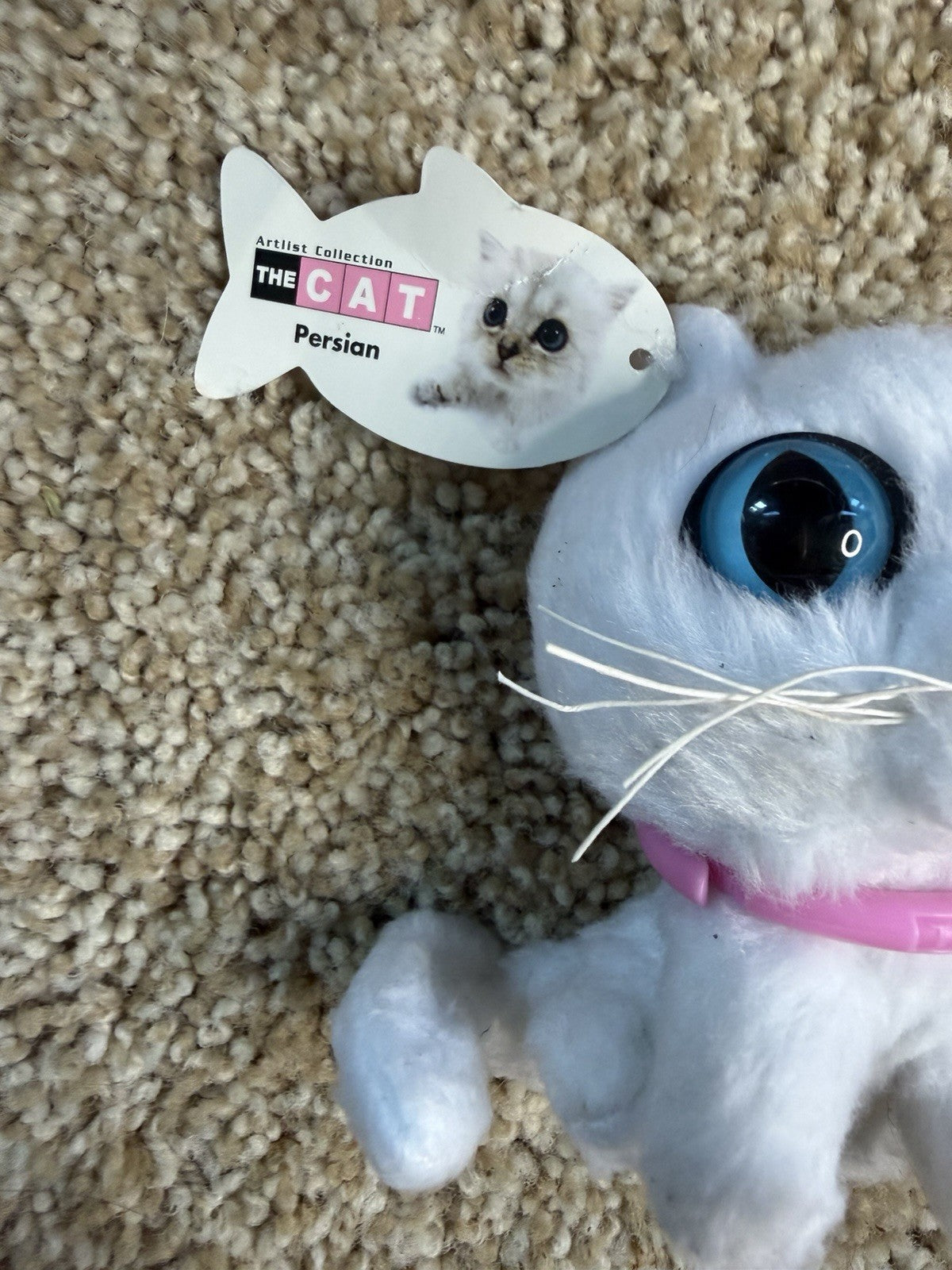 McDonalds The CAT Artist Collection 2005 Bengal Persian Kittens Plush Toys Pair