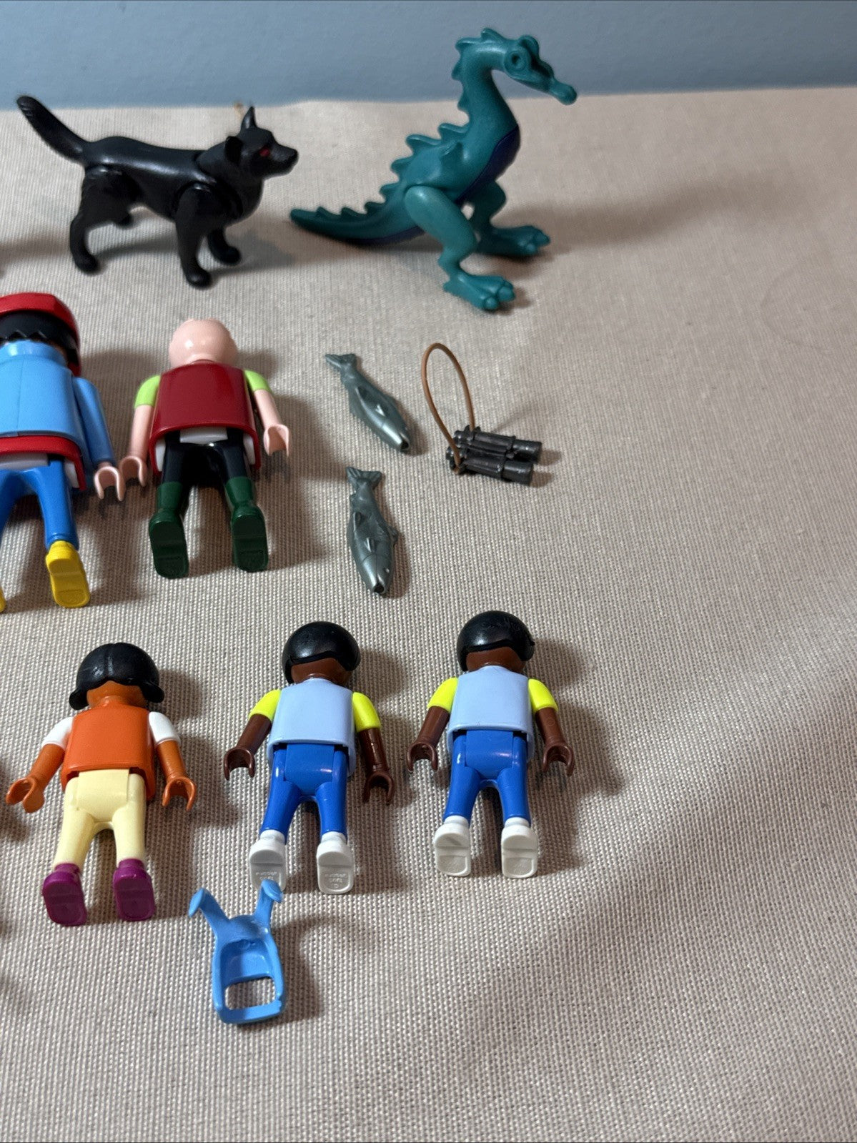 Vintage Playmobil Figure Animal Accessory Lot of 41  Geobra Town Dragon Castle