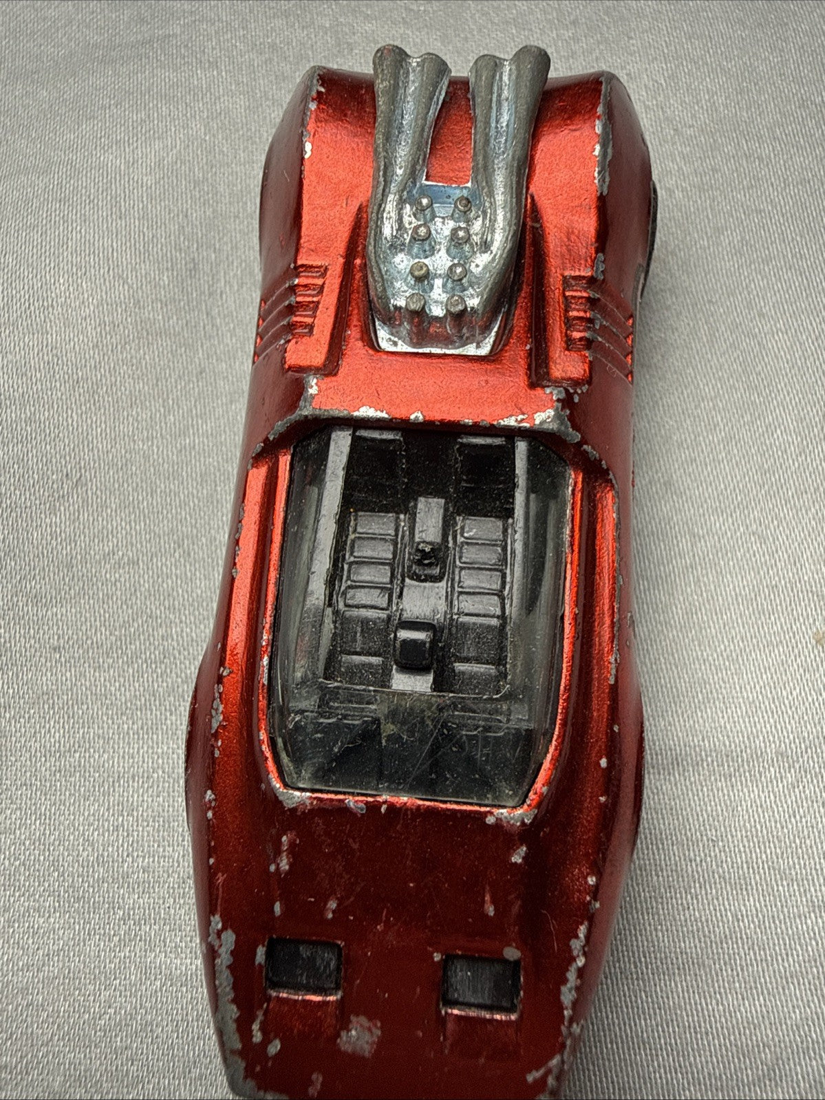 Vintage 1969 Hot Wheels Redline Peeping Bomb Red Hong Kong