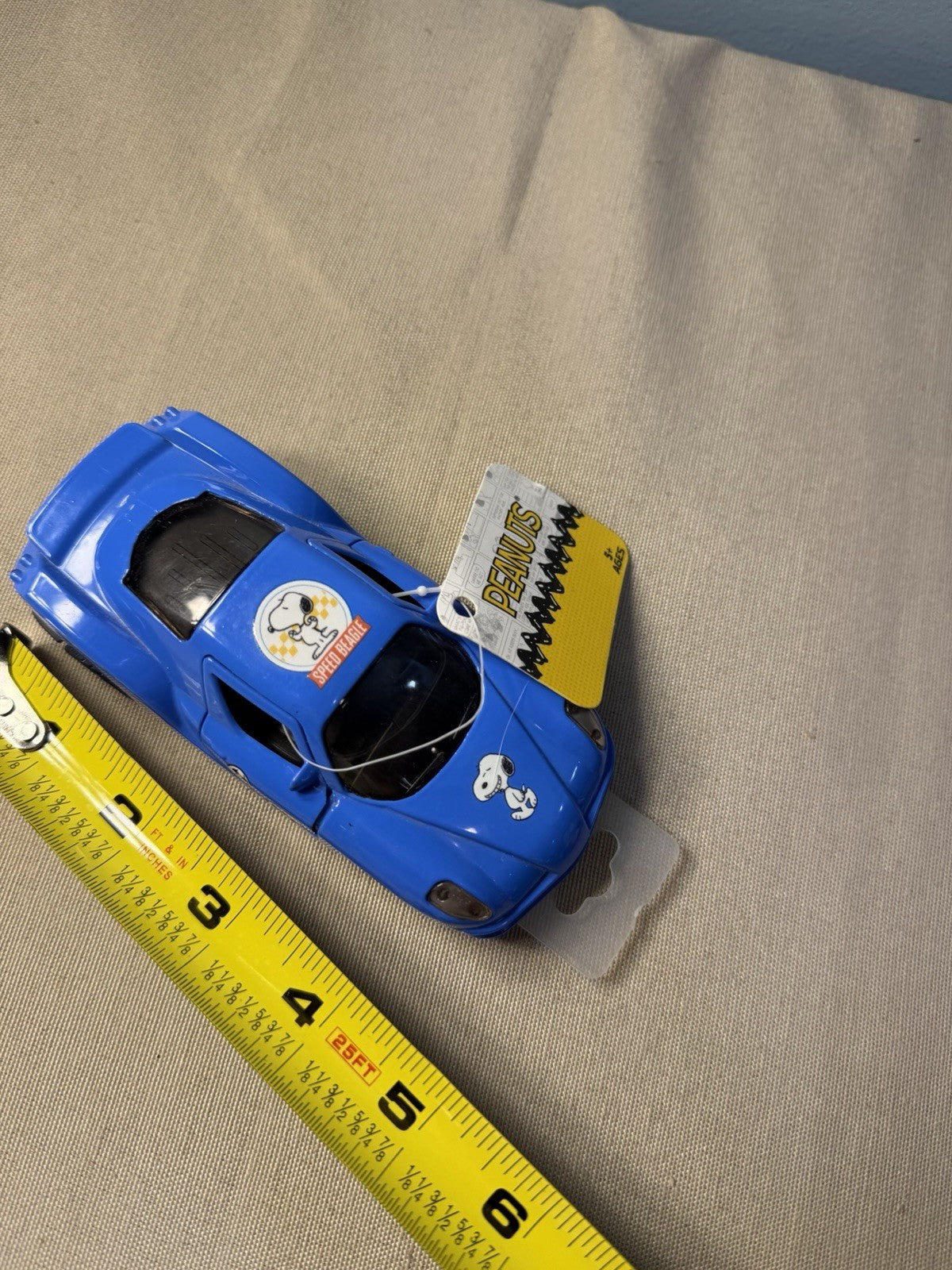 Vintage Peanuts Charlie Brown Snoopy Toy Car Gift Wrap 1970s Mixed Collection