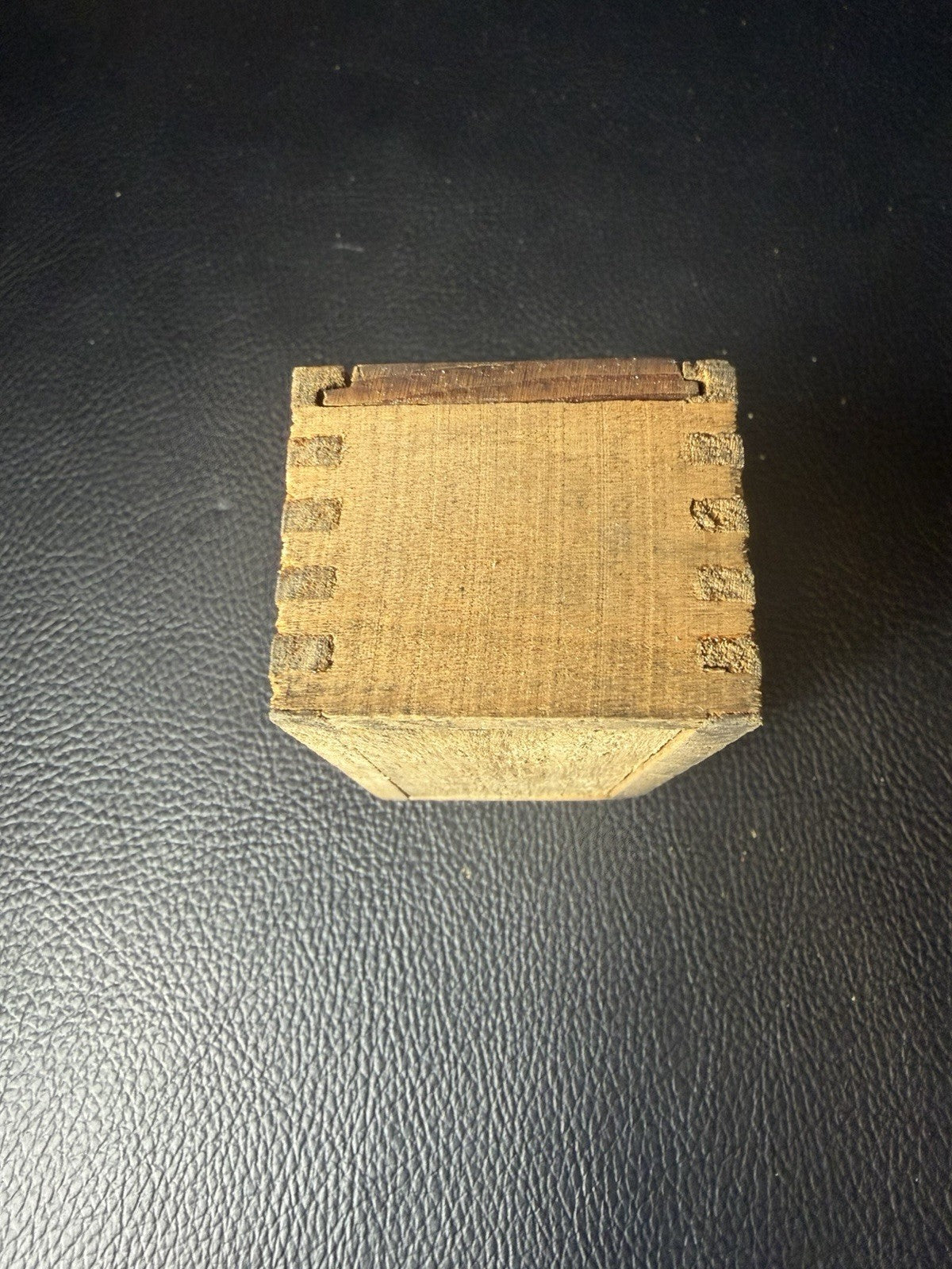 Vintage Standard Tool Co Wood Hand Tap Box 5/16 18 USS Thread Cleveland Ohio