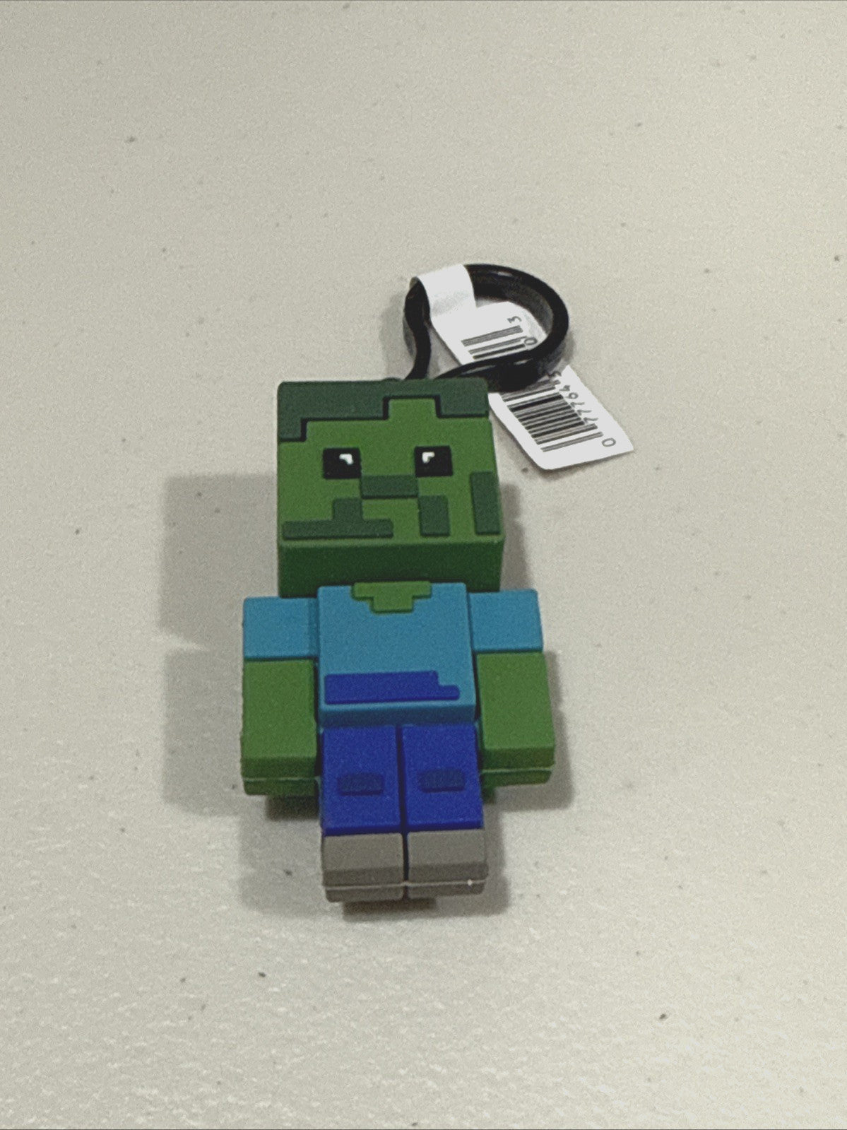 Minecraft Lot of 3 Figures Steve TNT Block Zombie keychain Mini Set