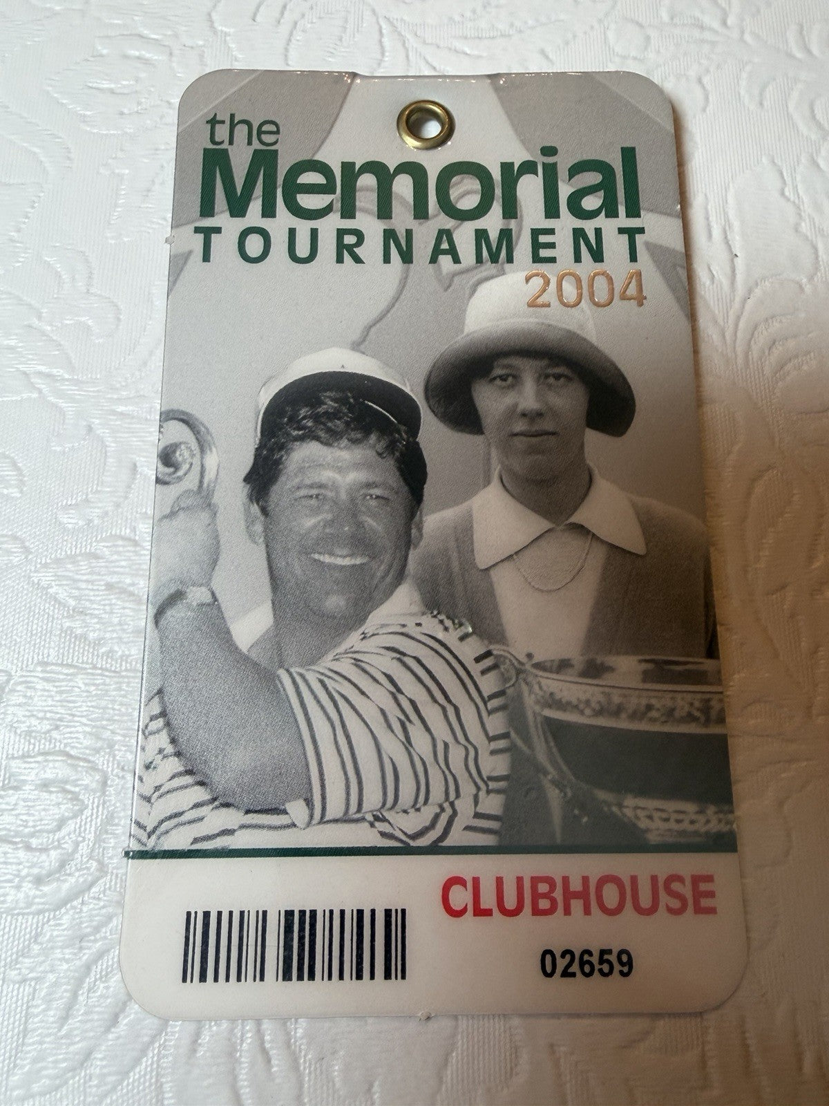 Vintage The Memorial Tournament Golf Badge Lot 2004 2005 Clubhouse 2006 Caddie