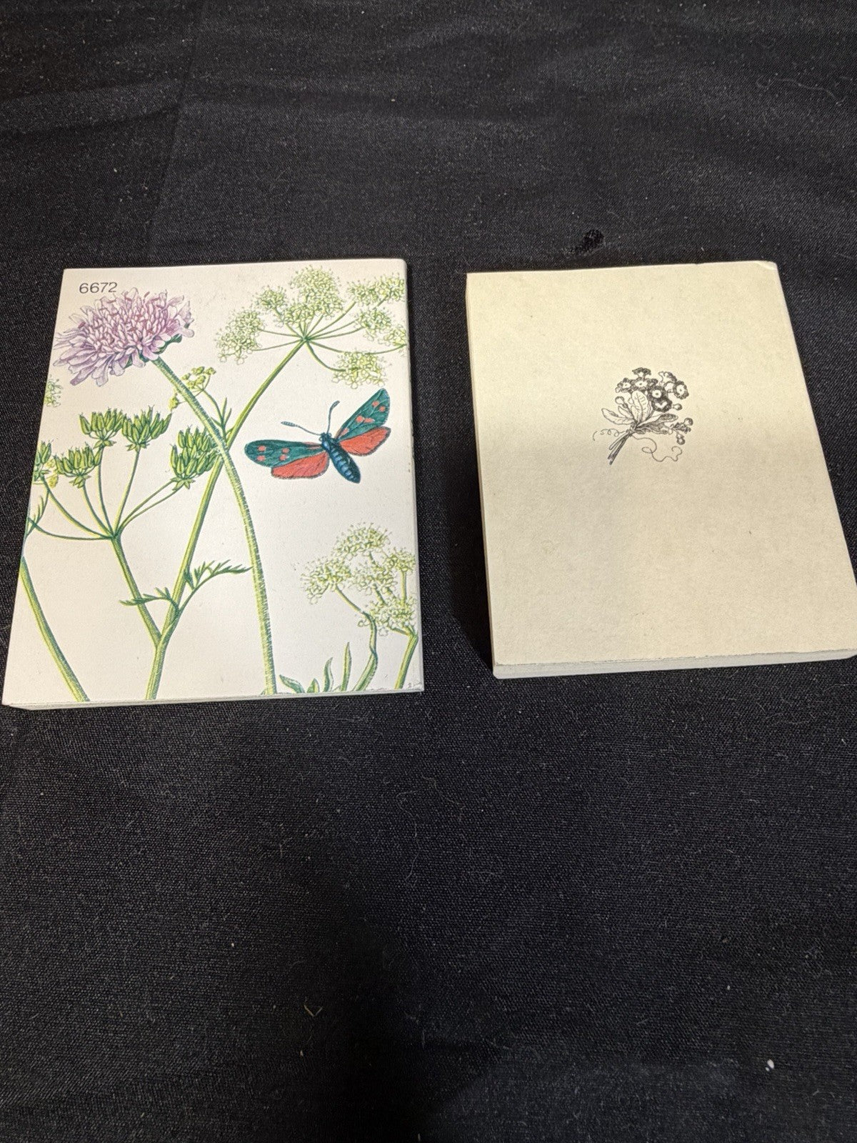 Vintage German Mini Books Love Poems Butterfly Blue Wings Lot